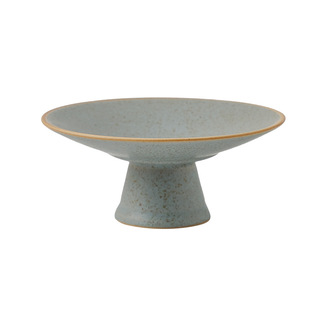 Chinese retro high-foot pastry plate household ceramic dried fruit plate high-foot exquisite Japanese tea tray simple dried fruit plate