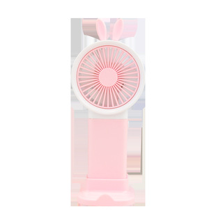Foreign trade desktop handheld fan small portable violence small electric fan usb charging cartoon handheld small fan