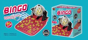 Трансграничная игрушка BinGo! Лотерейный автомат игра в бинго с ручным приводом Счастливая игра детский симулятор Настольная игра игрушка