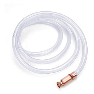 Red copper siphon oil pumping tube shake a shake fuel pipe oil pump oil barrel oil pump siphon fuel pipe oil suction