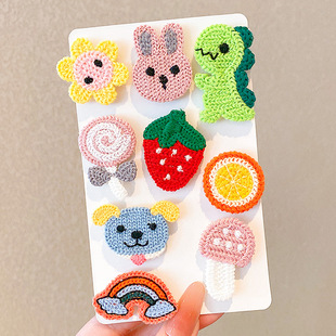 baby lanugo velcro female child hair broken artifact girl baby forehead bangs magic patch small month age headdress