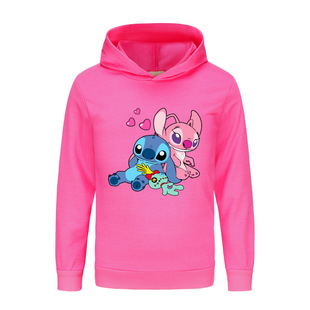 Stedie Stitch Children's Hooded Top Hoodie Sweater 3559