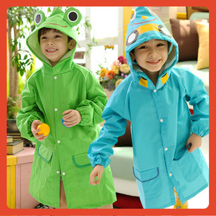 △ Manufacturer Wholesale Children's Raincoat Boy Girl Baby Kindergarten Cartoon Poncho Cute Cloak Style Primary School Student Rain