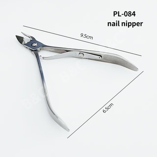 Meidian in stock supply stainless steel dead skin scissors dead skin pliers beauty pliers professional nail tools gold D501