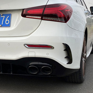 Applicable to Mercedes-Benz A- Class W177 sedan A180 A200 A35 AMG rear bumper rear air knife cross-border modification accessories