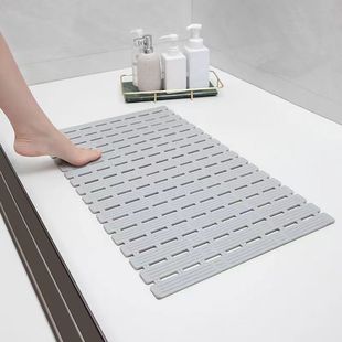 90*40 bathroom mat household two-color rubber-coated non-slip mat can be cut bath mat suction cup foot mat leaking fast