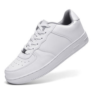 2025 men's shoes new summer casual skate shoes lovers shoes Korean fashion men's and women's shoes white shoes 45 plus size 46 47