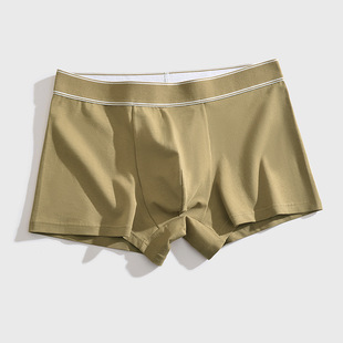 KE tree with 50 combed cotton underwear men's cotton autumn waist breathable antibacterial men's boxers wholesale