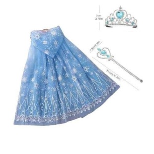 Frozen Cape Girls' Aisha Cape Princess Aisha Sunscreen Showcase Coat Children's Shawl Summer Outfit