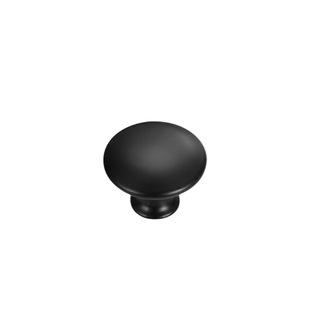 Stainless Steel Single Hole Handle Black Cabinet Shoe Cabinet Mushroom Handle White Simple Drawer Round Furniture Door Handle