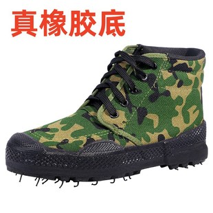 Manufacturers wholesale rubber sole release shoes construction site shoes low canvas shoes training shoes high farmland shoes fleece-lined cotton shoes
