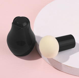 [Factory wholesale custom OEM] Mushroom Head air cushion powder puff dry and wet storage box powder cake bottom liquid Special