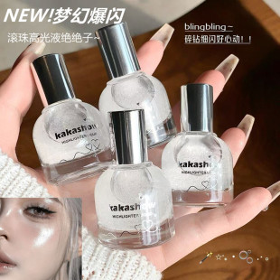 Kakashow High Light Жидкость шарик High Light Чувство светлой воды не липкое и не липкое дрель