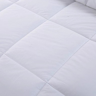 Processing and Customizing Hotel Linen Pure Cotton Simple Four-Season Quilt Pure White Hotel Quilt Pure Cotton Anti-Feather Cloth B&B Quilt Core