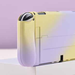 Новая игровая консоль защитная оболочка Nintendo switch защитная оболочка OLED хост градиент силиконовая сплит защитная оболочка