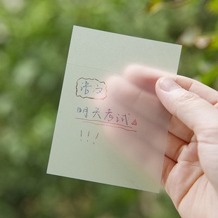 Прозрачные заметки Post-It Высокоценная наклейка для студенческих заметок Разрывная простая наклейка для заметок N-Times Наклейка Примечания