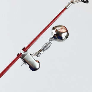 in stock supply rivet bell fishing gear metal bell sea pole fishing anti-fishing bell alarm