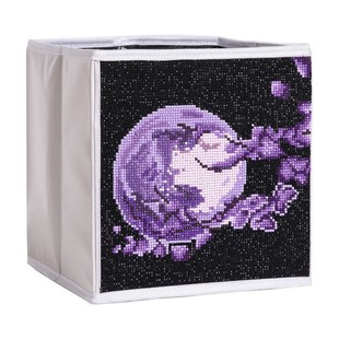 Cross-border new DIY cube round diamond resin Diamond special-shaped diamond family collection storage box point diamond craft Diamond painting