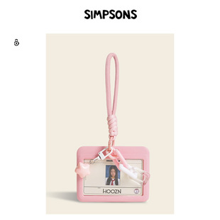 SIM Original ID Card Case Card Case Keychain Integrated Bus Campus Card Access Control Card Work Card Frosted Card Bag for Men