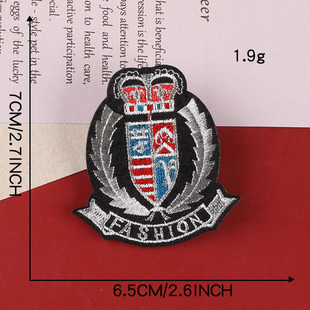 Duoku computer embroidery label cloth badge cap badge cross-border supply JK clothing accessories patch stickers embroidery cloth stickers