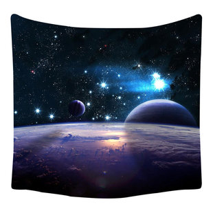 Cross-border Tapestry Cosmic Star Series Tapestry Star Star Printed Home Background Decorative Cloth Beach Towel