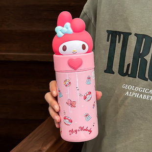 Sanrio Culometty Детская тепловая чашка для девочек милая ученица начальной школы