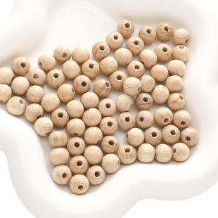30 wooden cypress round beads bracelet loose beads diy beaded material green sandalwood bracelet necklace bead jewelry accessories