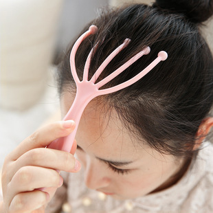 Five-claw scalp massager steel ball head massage claw scratching head eight-claw ball relaxing massage comb soul meridian