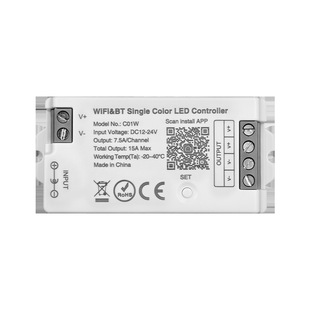 Single and double color light strip Tuya graffiti ZigBee3.0 controller low voltage remote control bluetooth led light dimmer
