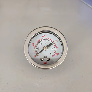 Y40 coffee machine steam boiler iron shell bracket pressure gauge 4/6/10/20/25bar in stock G1/8 connector