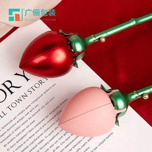 Cross-border Hot Sale One Rose Flower Jewelry Box Ring Pendant Jewelry Box Jewelry Packaging Storage Box Automatic Opening