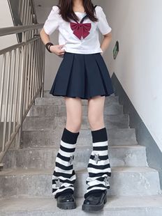 Вязаные носки JK Socks ворсовые носки теленка y2g горячая девушка студентка в японском стиле азиатская культура теплая широкая нога расклешенная Крышка для ног