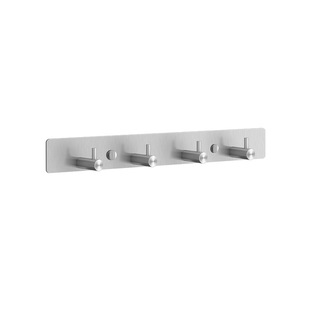 Self-adhesive stainless steel hook sticky hook row hook coat hook towel hook kitchen bathroom balcony punch-free