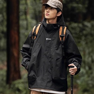 Live Explosions Men's and Women's Single-Layer Jacket Coat Outdoor Mountaineering Suit Workwear Multi-Bag Mountain Charge Clothes