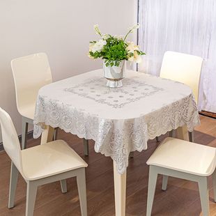 137x 137 all kinds of square table cloth PVC