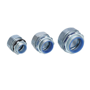 Plastic coated metal hose connector national standard external thread external thread end box connector snakeskin pipe external wire connector