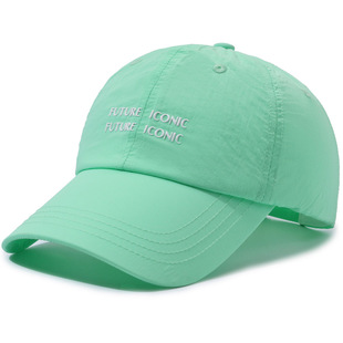 Quick-drying baseball cap women's summer thin breathable sun-proof peaked cap outdoor sports running face-looking small hat
