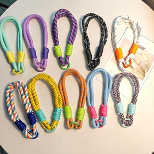 Мобильный телефон ремешок новый diy плетеный запястье веревка анти-потери сотовый телефон цепи чехол ccd цвет камеры мобильный телефон веревка