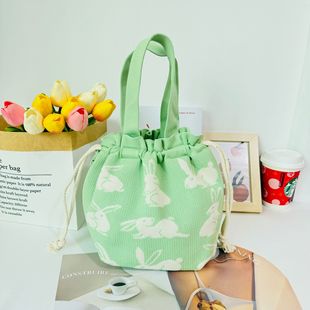Original Design Fufu Bag New Super Q Hand Carrying Vegetable Basket Large Capacity Lunch Box Small Bag Drawdown Commuter Mummy Bag