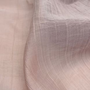 Jin Tian Silk Pinstripe Blend Fabric Lightweight Comfortable Top Shirt dress Fashion Women's Fabric
