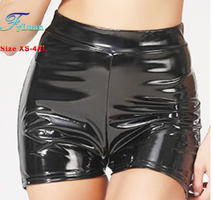 Leather Shorts Tight Fit Women's PU Imitation Leather Short