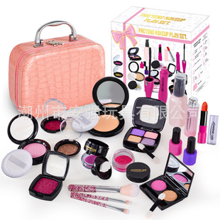 Children's Cosmetics Toy Set Girls Makeup Simulation Play House Dressing Princess Bag Toy Gift Wholesale