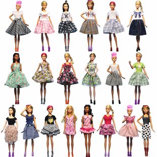 Student toy children Babi doll clothes 6 points toy doll clothes 30cm Babi doll clothes fashion