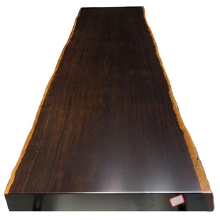 Custom Black Gold Sandalwood Solid Wood Large Plate Blossom Walnut Rosewood Dining Table Okan Tea Table Office Desk Painting Tea Table