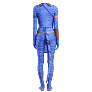 Halloween cos costume adult children Avatar cosplay tight jumpsuit costume c-suit