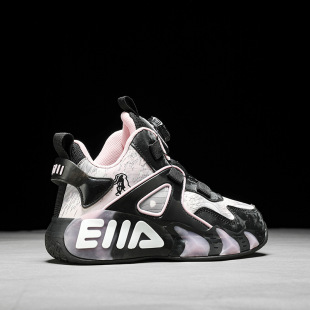 Children's sneaker Girls' Shoes Spring and Autumn 2024 New Boys Basketball Shoes Big Children's Running Rotating Buckle Shoes