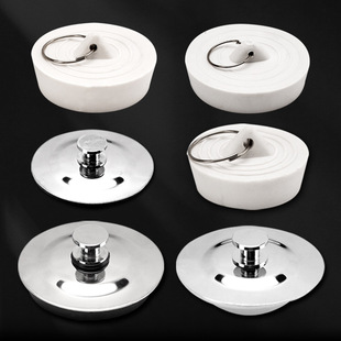 Laundry Pool Ceramic Basin Mop Pool Sewer Plug Stopper Toilet Balcony Mop Pool Sink Tub Rubber Stopper