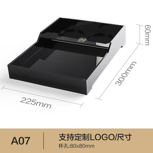 Customized Hotel Toiletries and Toothbrush Storage Box, Hotel Bathroom Sink Consumables Box, Acrylic Storage Box