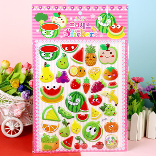 Sanrio Kulomi Meroti Stereo 3D Sticker DIY Children Princess Not Shelling Bump PVC Bubble Sticker
