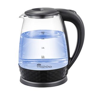 Glass Electric Kettle Kettle Household 1.8L Electric Kettle Automatic Integrated Boiling Water Boiling Kettle in stock Wholesale